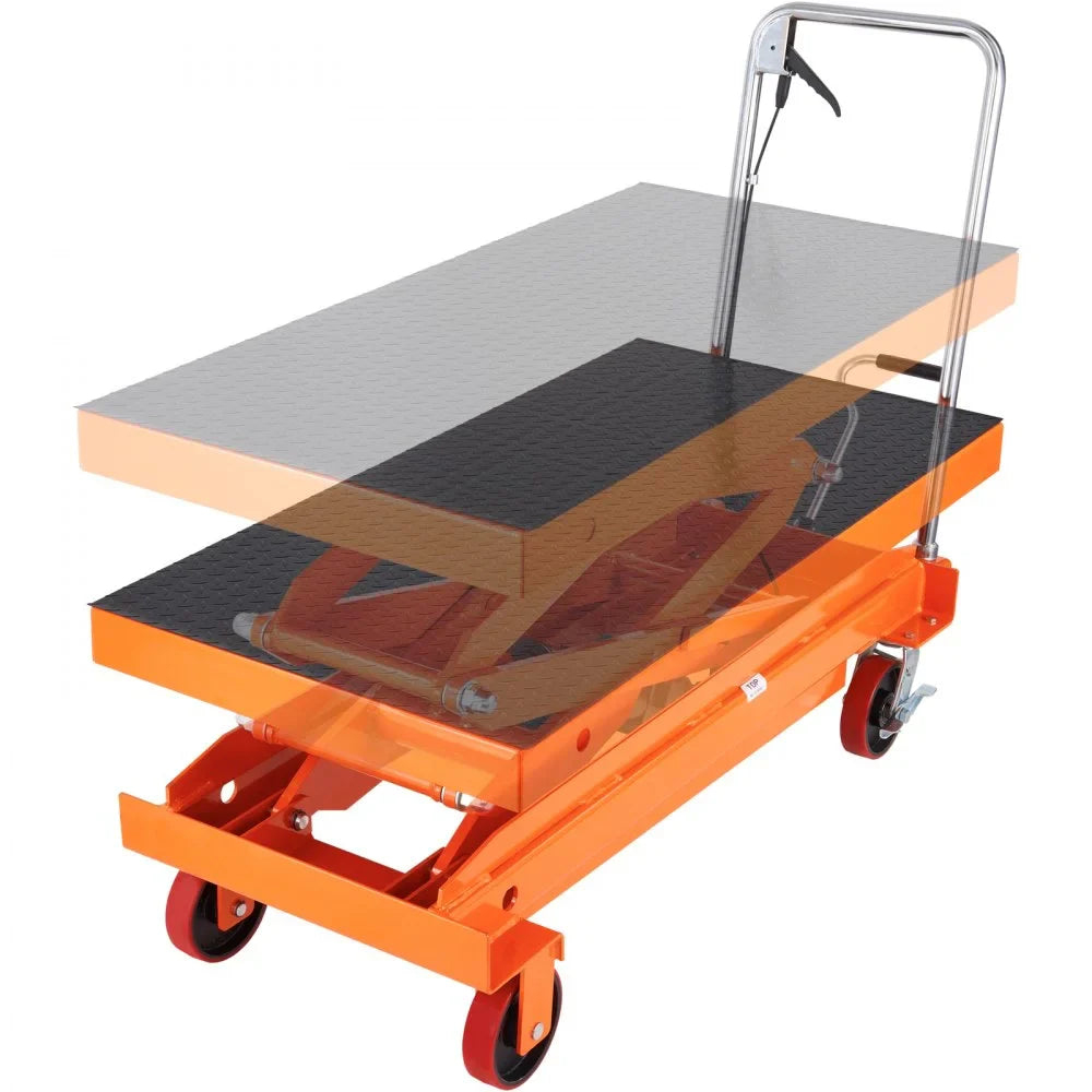 🔧 Portable Hydraulic Lift Table Cart